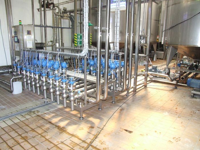 Κατασκευή Valve Cluster Ανοξείδωτο