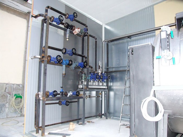 Κατασκευή λεβητοστασίου