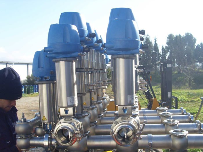 Cluster με 22 Βαλβίδες Αυτοματισμού Τροφίμου